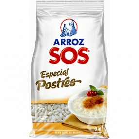 SOS arroz especial postre paquete 500 grs